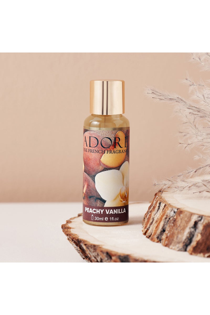 Adore Peachy Vanilla Fragrance Oil - 30 ml - Image 1
